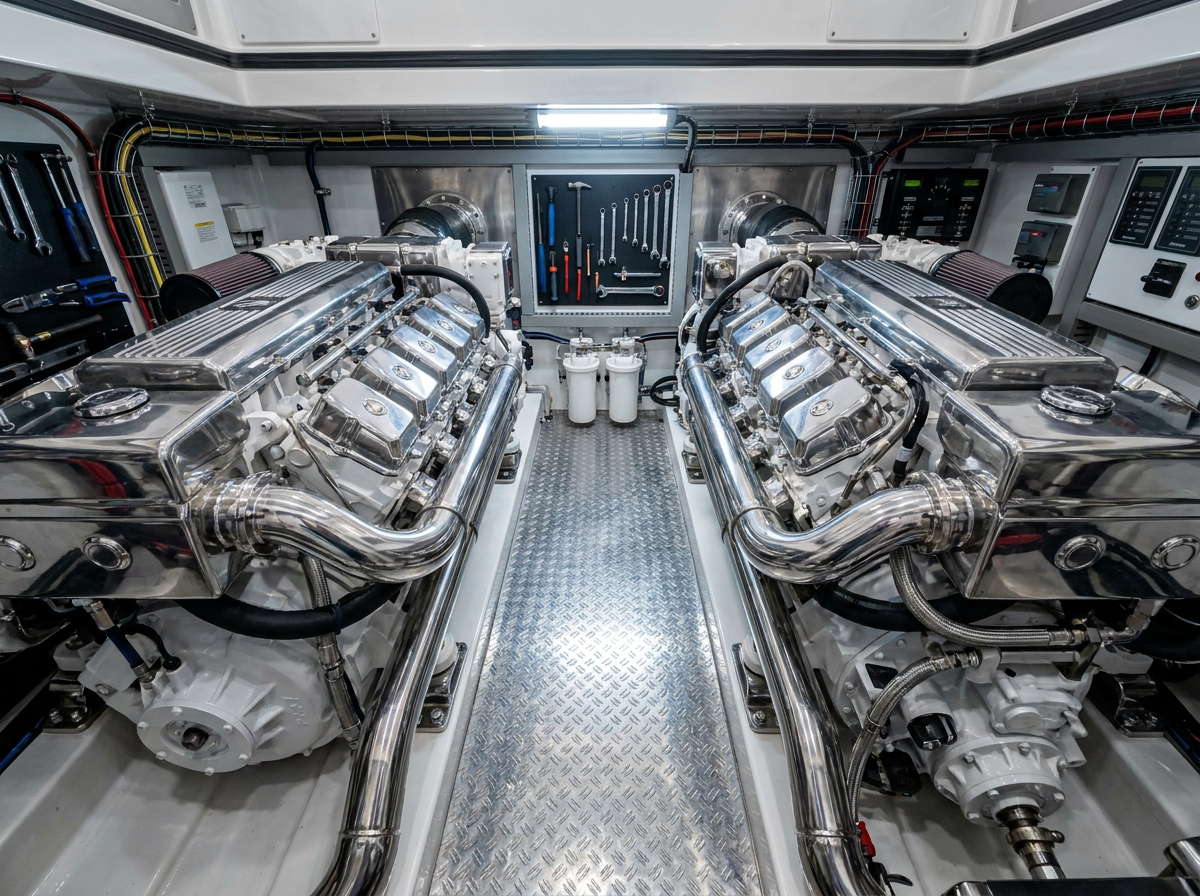 Nettoyage du compartiment moteur
